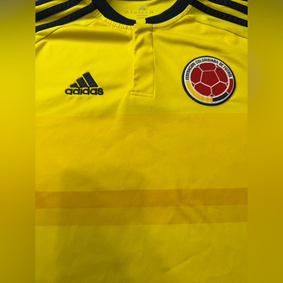 Adidas Colombia National Football Team Soccer Jersey UK 15-16y US XL #998 - Picture 3 of 9